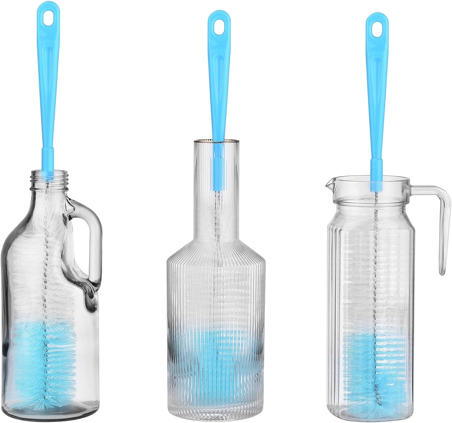 17 Inch Extra Long Bottle Cleaning Brush Cleaner for Washing Narrow Neck Beer/Wine/Thermos, Brewing Bottles, Hummingbird Feeder