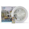 2-in-1 50W LED Ceiling Fan Light with Remote