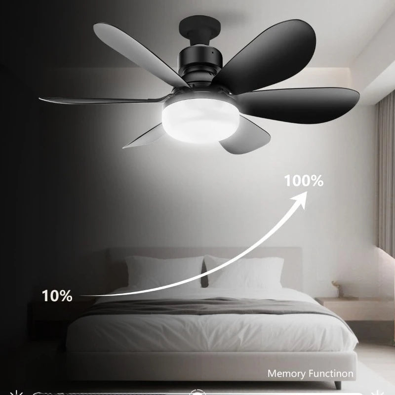 30W E27 Ceiling Fan Light with Remote & LED Dimming