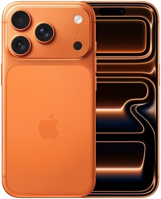 Apple iPhone 17 Pro – Cosmic Orange (Renewed Premium)