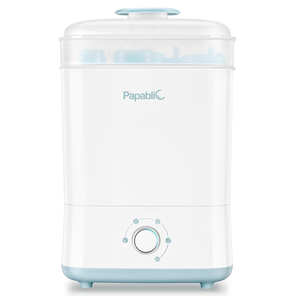 Baby Bottle Sterilizer and Dryer Pro, Esterilizador De Biberones, Electric Steam Sterilizer for Baby Bottles, Pacifiers, and Pump Parts, Large Capacity 10 Bottles