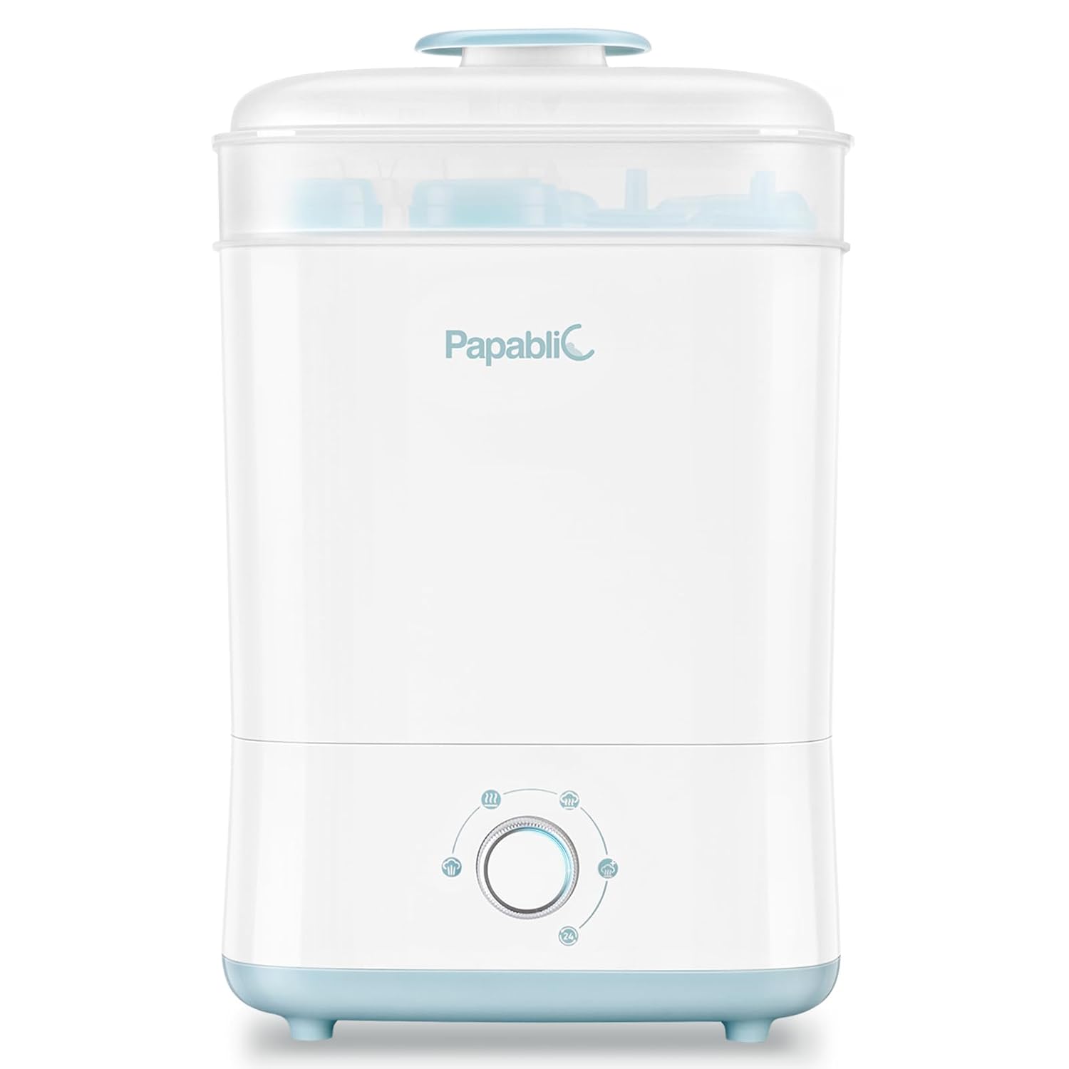 Baby Bottle Sterilizer and Dryer Pro, Esterilizador De Biberones, Electric Steam Sterilizer for Baby Bottles, Pacifiers, and Pump Parts, Large Capacity 10 Bottles
