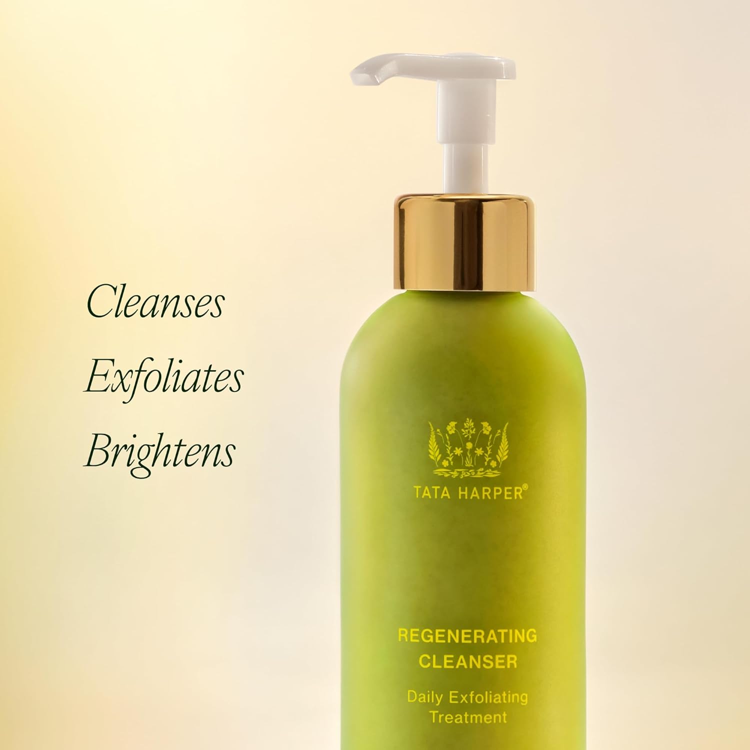 Tata Harper Regenerating Cleanser | Daily Cleansing & Exfoliating Facial Cleanser with Beta Hydroxy Acid | Clinically Proven Natural Skincare for Uneven Texture & Lack of Radiance | for All Skin Types