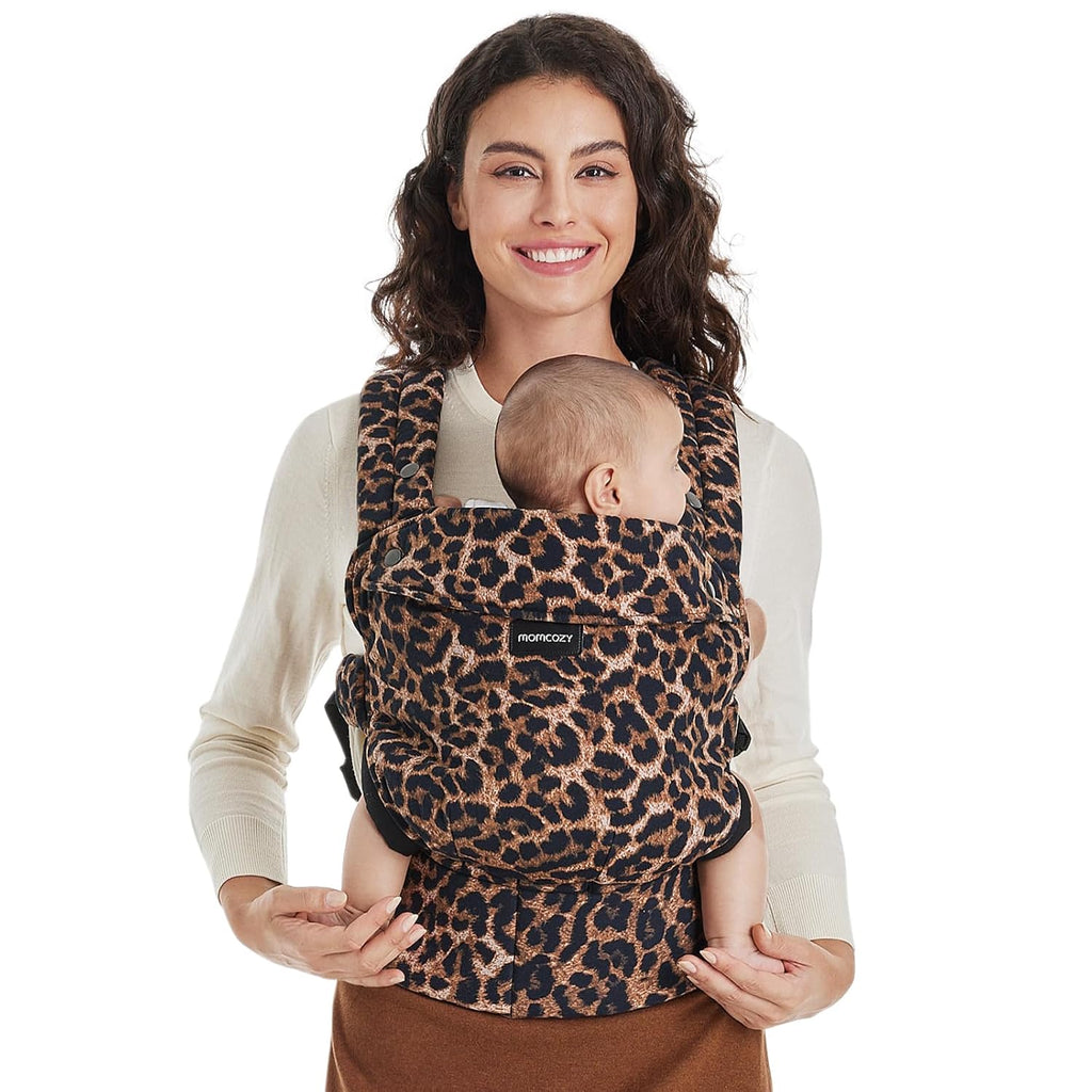 Baby Carrier - Ergonomic, Cozy and Lightweight Carrier for 7-45Lbs, Effortless to Put On, Ideal for Hands-Free Parenting, Enhanced Lumbar Support, Purehug for Infant to Toddler, Khaki