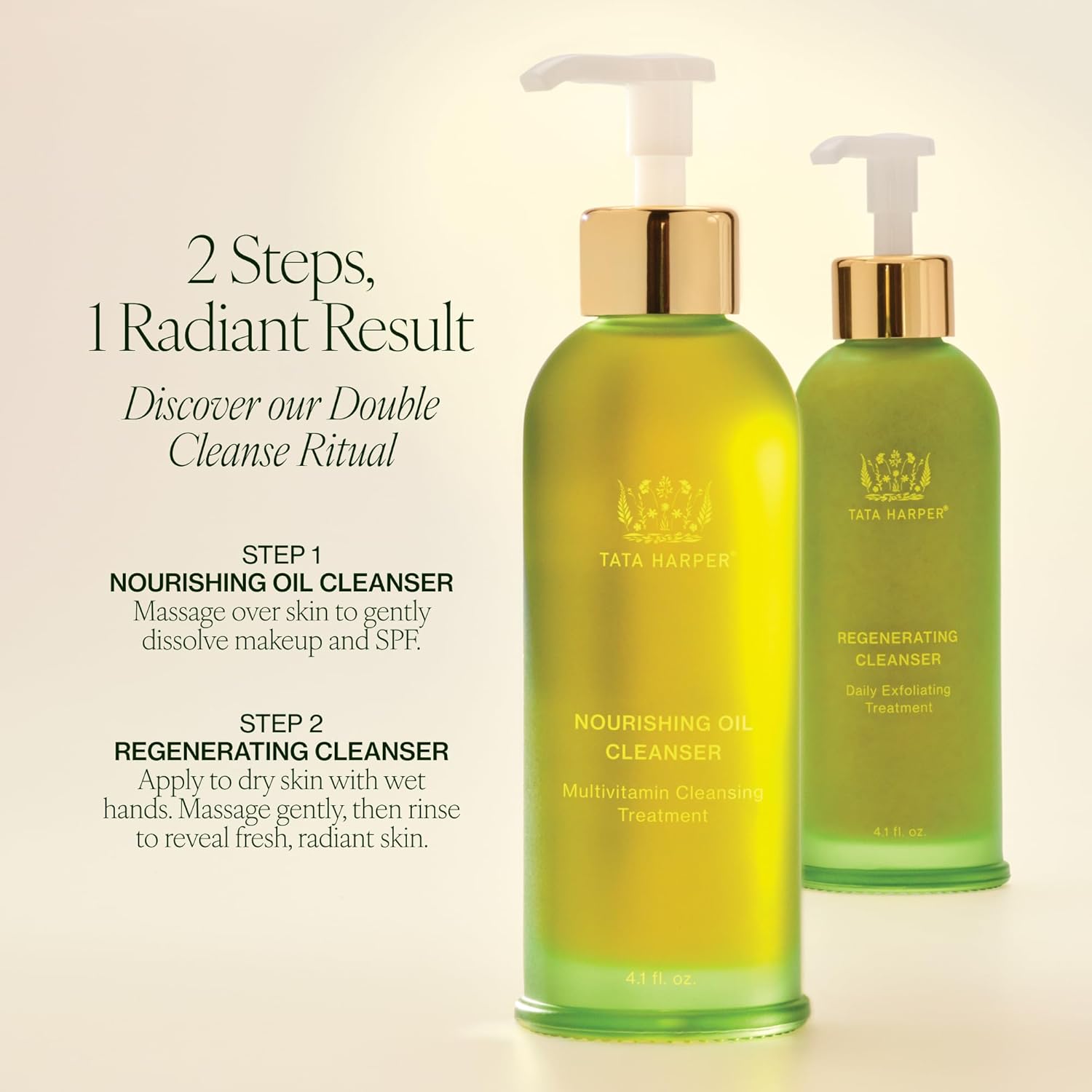 Tata Harper Regenerating Cleanser | Daily Cleansing & Exfoliating Facial Cleanser with Beta Hydroxy Acid | Clinically Proven Natural Skincare for Uneven Texture & Lack of Radiance | for All Skin Types