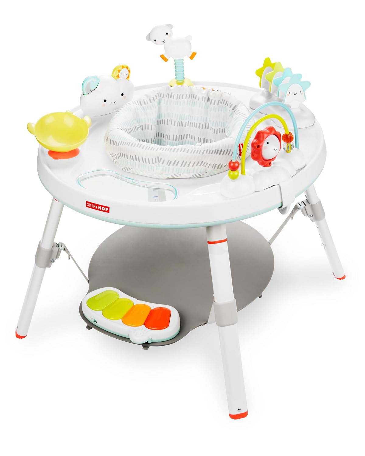 Skip Hop Baby Activity Center: Interactive Play Center with 3-Stage Grow-With-Me Functionality, 4Mo+, Explore & More