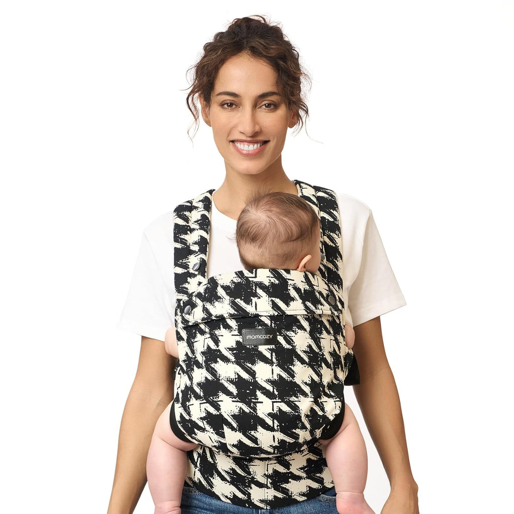 Baby Carrier - Ergonomic, Cozy and Lightweight Carrier for 7-45Lbs, Effortless to Put On, Ideal for Hands-Free Parenting, Enhanced Lumbar Support, Purehug for Infant to Toddler, Khaki