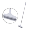 2-in-1 Rotating Floor Scrub Brush & Window Squeegee