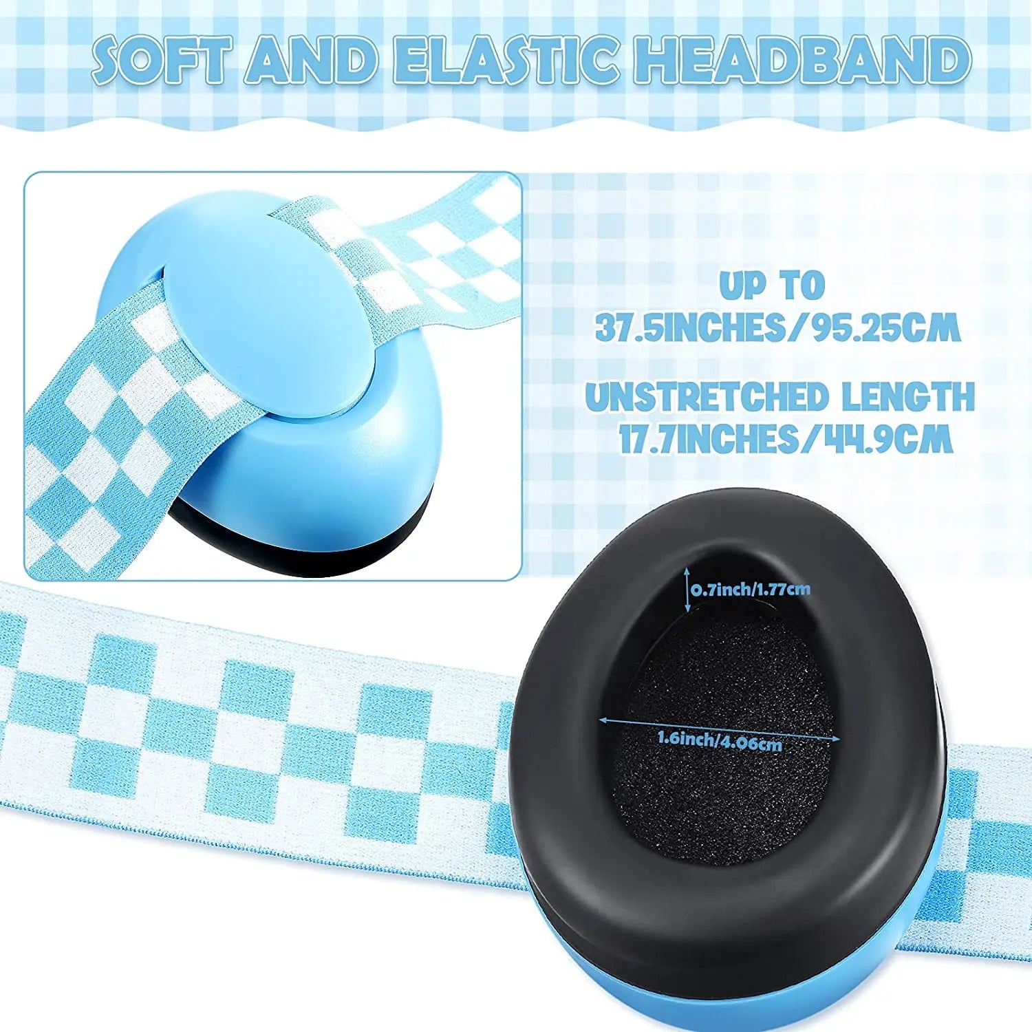Baby Ear Protection Noise Cancelling Headphones for Babies Noise Reduction Baby Earmuffs for Infant and Toddlers up to 36 Months