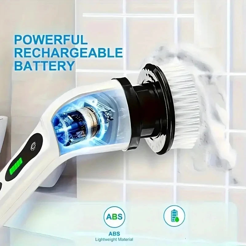 Wireless Electric Rotating Cleaning Brush Set