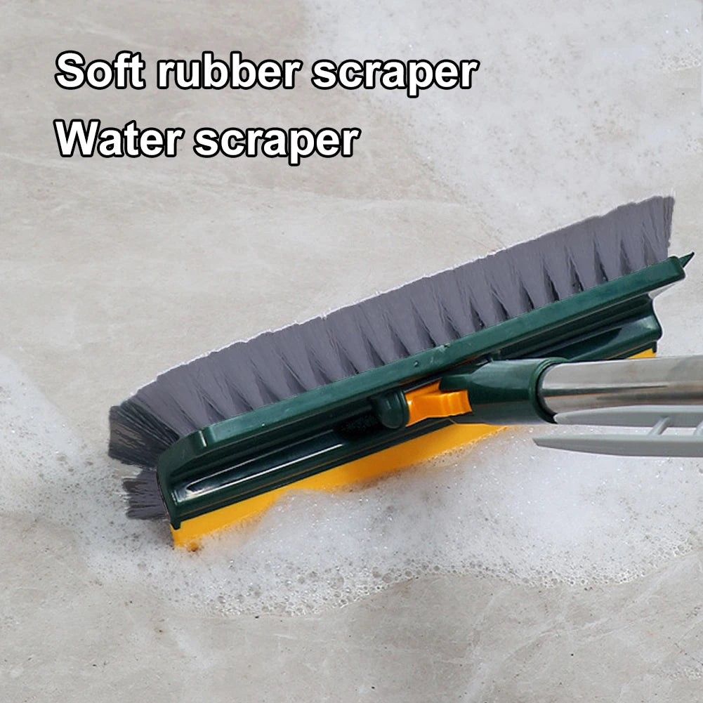 3-in-1 Long Handle Floor Scrub Brush