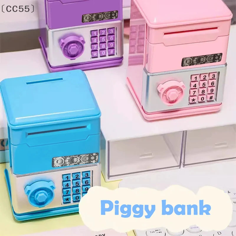 〔CC55〕Creative Mini Size Savings Bank Children's Storage Piggy Bank Girl Storage Box Toy Birthday Gift（button is unavailable）