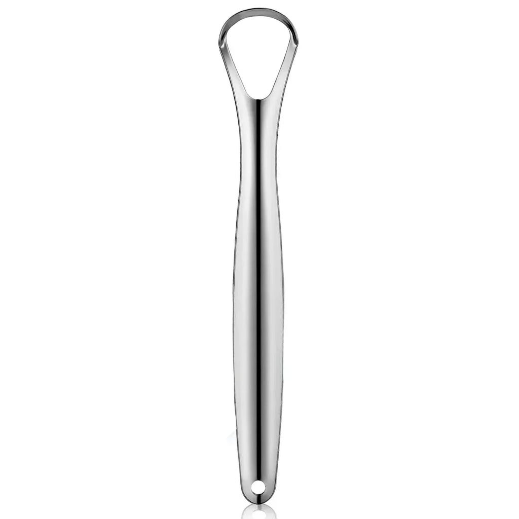 Premium 1pcs/3pcs Metal Tongue Scraper Cleaner for Adults & Kids Portable Stainless Steel Tongue Scrapers Brushes for Removing