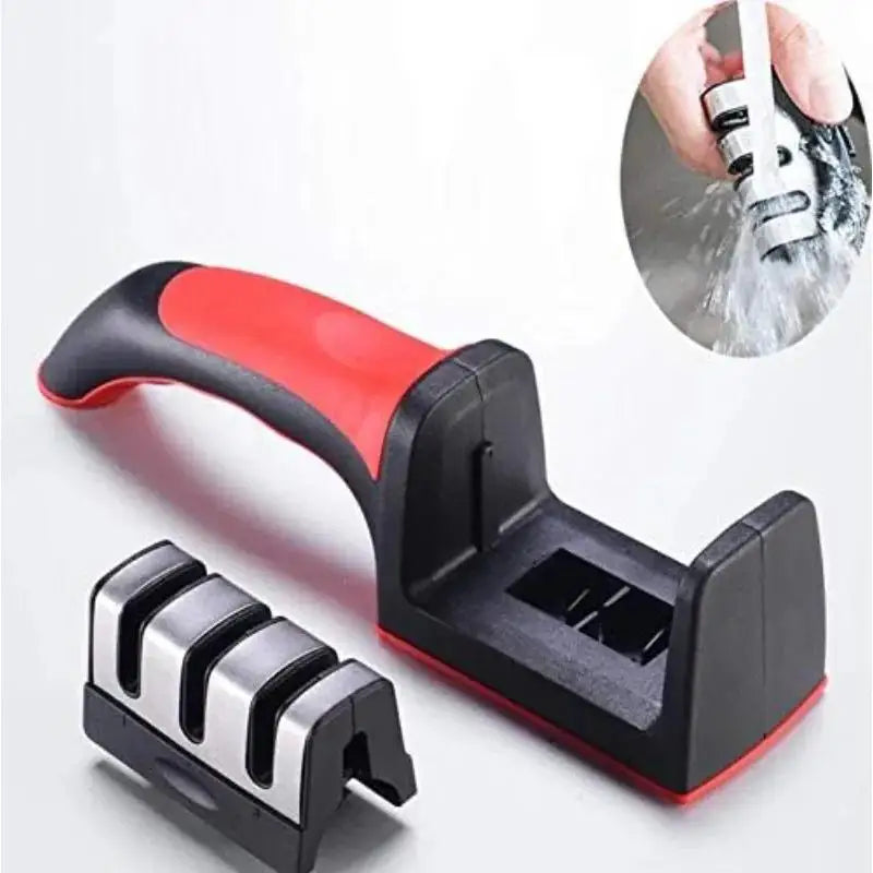 3-Stage Stainless Steel Knife Sharpener