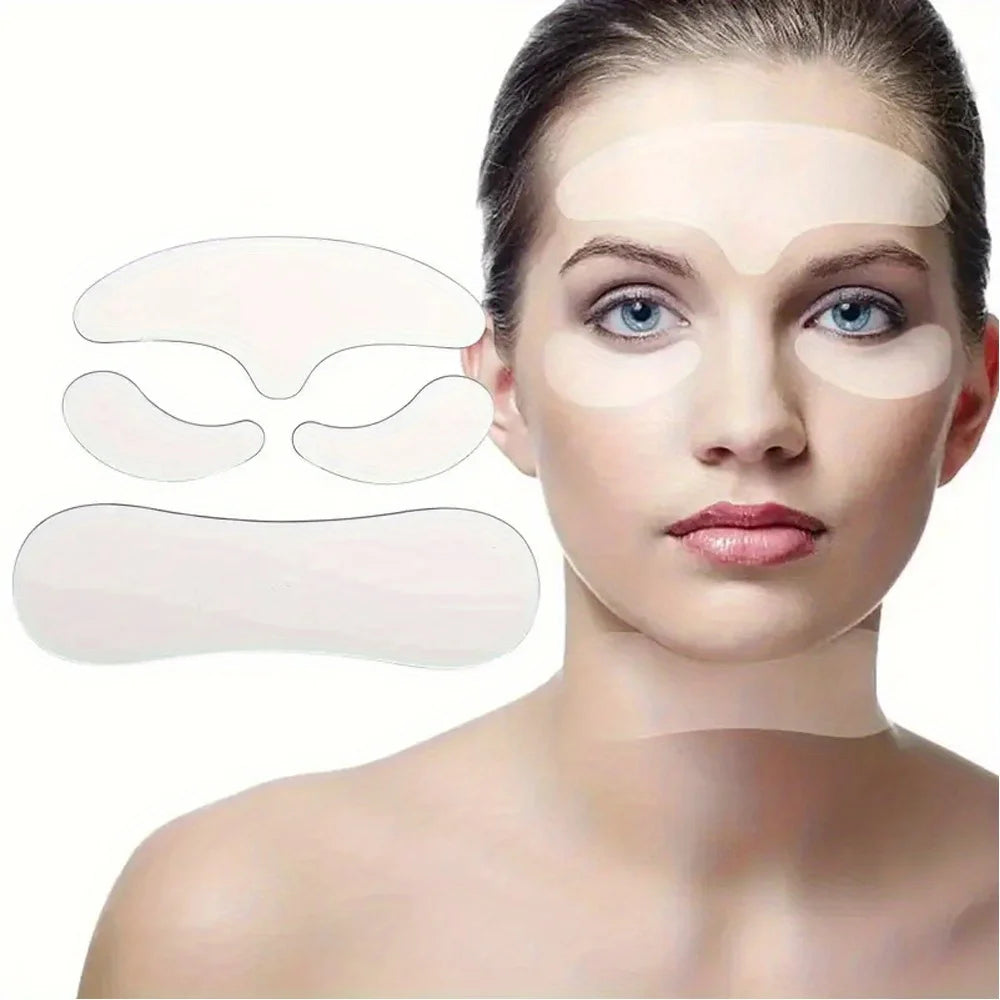 Reusable Silicone Care Neck Pad Neck Tape Wrinkle Pads for Neck Wrinkle Treatment Prevention Anti Wrinkle Remover Beauty Tools