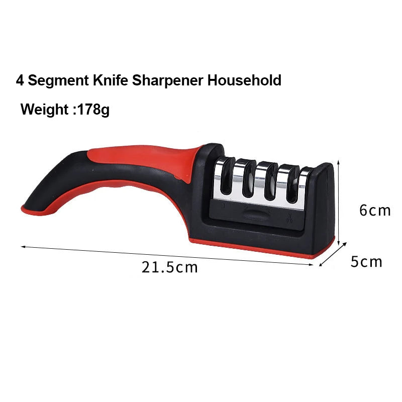 4-Stage Multi-Function Kitchen Knife Sharpener