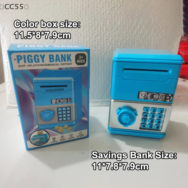 〔CC55〕Creative Mini Size Savings Bank Children's Storage Piggy Bank Girl Storage Box Toy Birthday Gift（button is unavailable）
