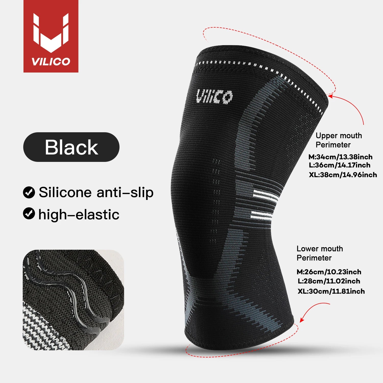 1 Pcs Compression Knee Support Sleeve Elastic Knee Pads Brace Springs Gym Sports Protector Basketball Hiking leg guards