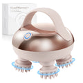 Handheld Head Massage Instrument Rechargeable Red Light Head Kneading Massager Scalp Stress Relax Body Cat Massage Waterproof