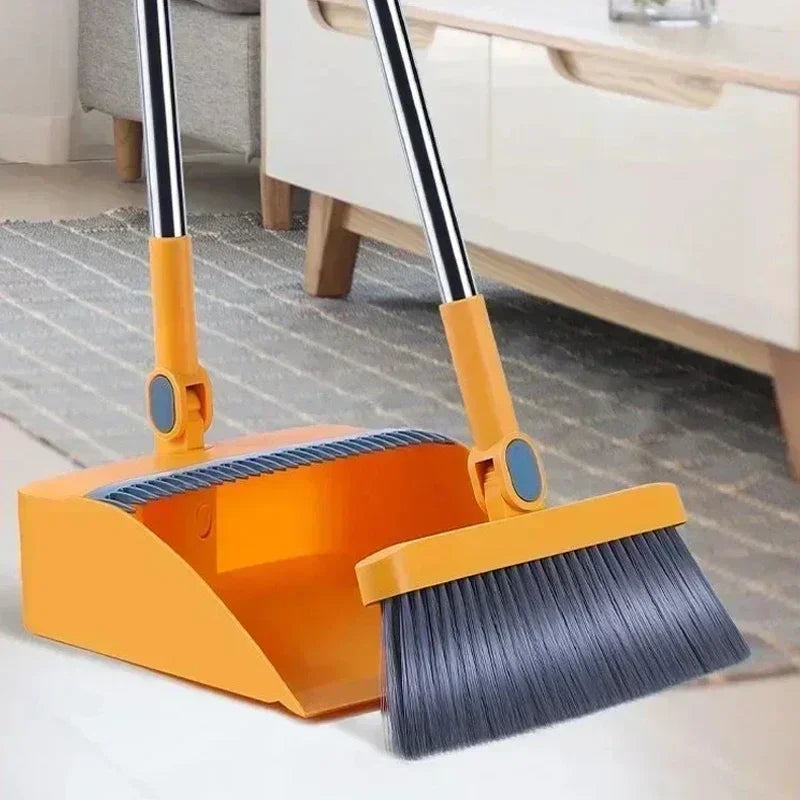 Foldable Broom & Dustpan Set