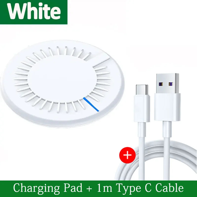 100W Fast Wireless Charger Pad For iPhone 15 14 13 12  X Pro Max 8 Samsung Galaxy S23 Xiaomi Wireless Charging Station Chargers