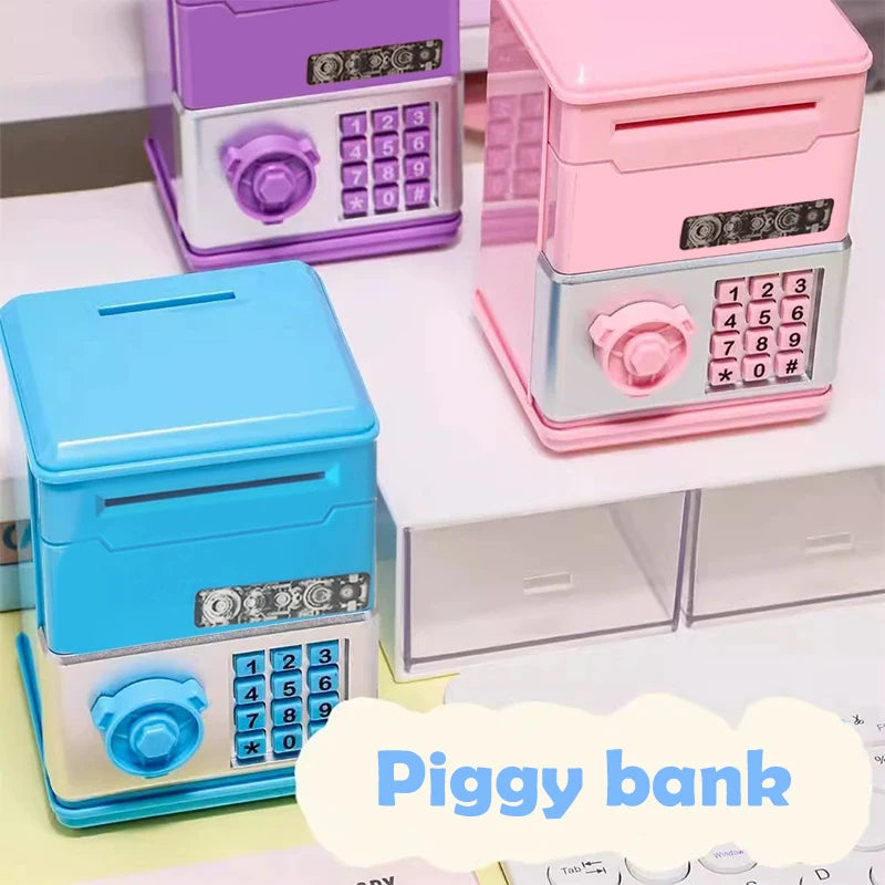 〔CC55〕Creative Mini Size Savings Bank Children's Storage Piggy Bank Girl Storage Box Toy Birthday Gift（button is unavailable）