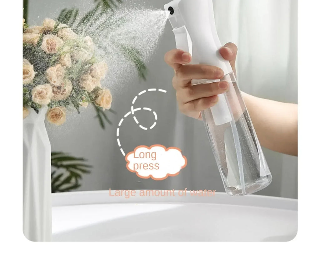 500/300/200ml Hair Spray Bottle Refillable Bottles Continuous Mist Watering Can Automatic Salon Barber Water Sprayer Hair Tools