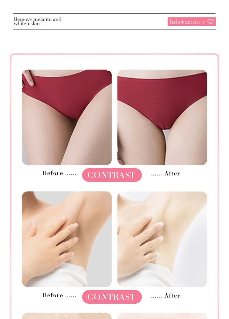 Body Whitening Cream Arms Thighs Underarm Knees Whitening Essence Cream Brighten Moisturizing Body Korean Skin Care Products