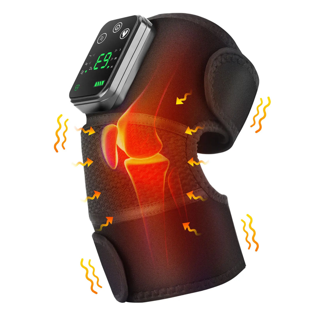 Thermal Shoulder Massager for Knee Shoulder Elbow Heated Brace Wireless Support Brace Belt Knee Pad Blood Circulation Protector