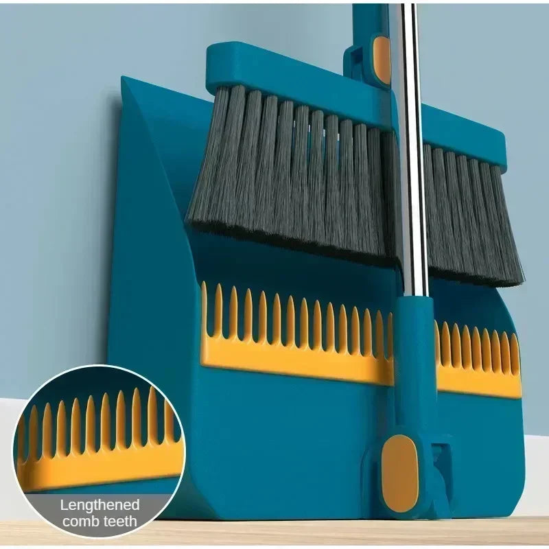 Foldable Broom & Dustpan Set