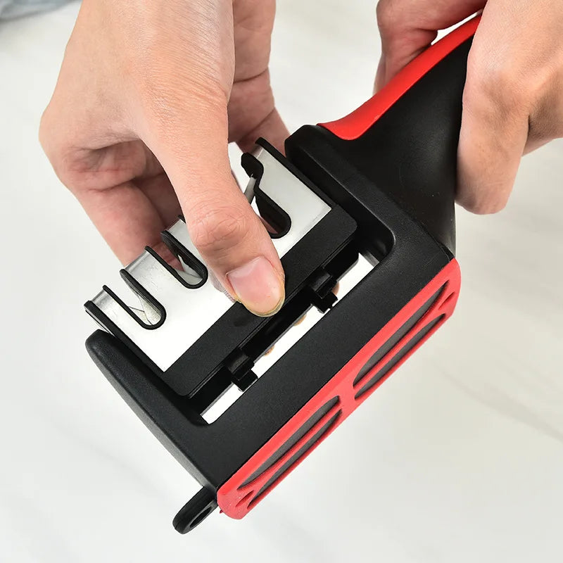 4-Stage Multi-Function Kitchen Knife Sharpener