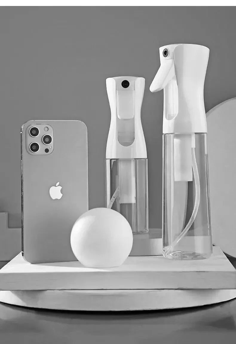 500/300/200ml Hair Spray Bottle Refillable Bottles Continuous Mist Watering Can Automatic Salon Barber Water Sprayer Hair Tools