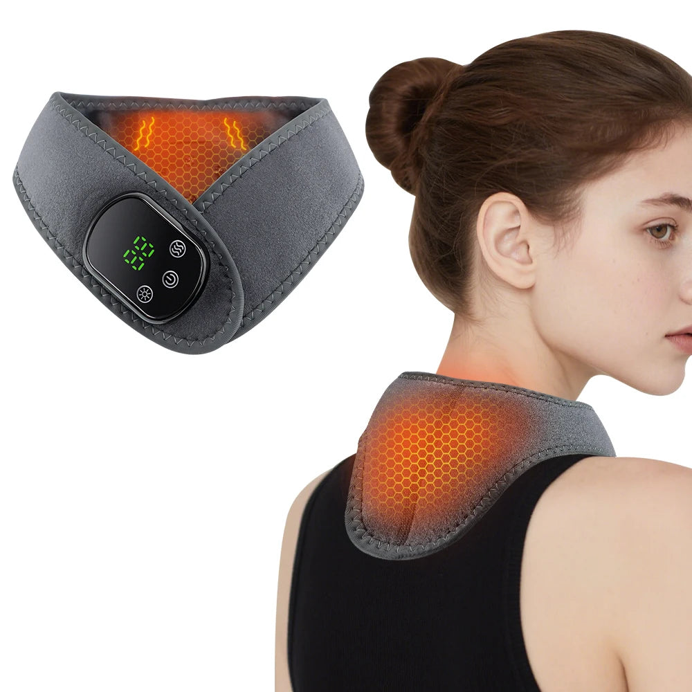 Electric foot and hand massager can vibrate and heat the ankles and ankles, and the bracket joints are portable, which can relax