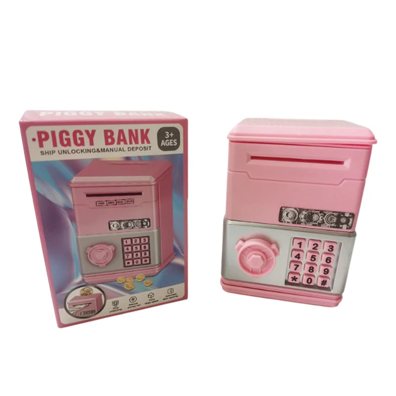 〔CC55〕Creative Mini Size Savings Bank Children's Storage Piggy Bank Girl Storage Box Toy Birthday Gift（button is unavailable）