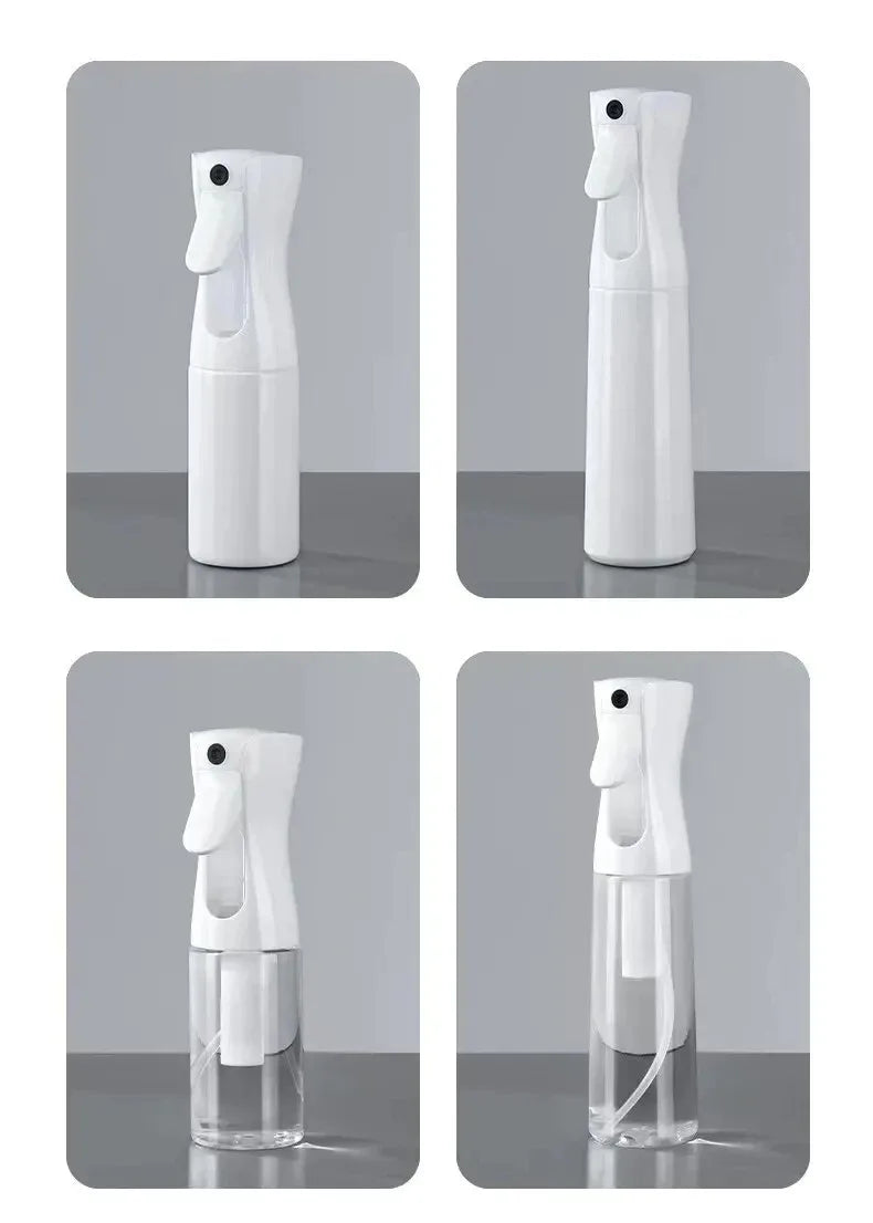 500/300/200ml Hair Spray Bottle Refillable Bottles Continuous Mist Watering Can Automatic Salon Barber Water Sprayer Hair Tools