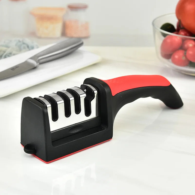 4-Stage Multi-Function Kitchen Knife Sharpener