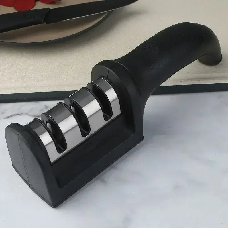 3-Stage Stainless Steel Knife Sharpener