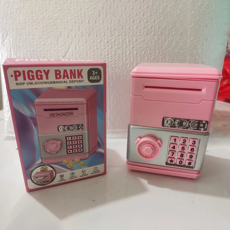 〔CC55〕Creative Mini Size Savings Bank Children's Storage Piggy Bank Girl Storage Box Toy Birthday Gift（button is unavailable）