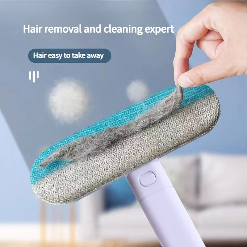 Pet Hair Removal Tool 4-in-1 Hair Removal Furniture Cat Hair Remover for Couch-Pet Hair Removal Car clothe Furniture Carpet Bed