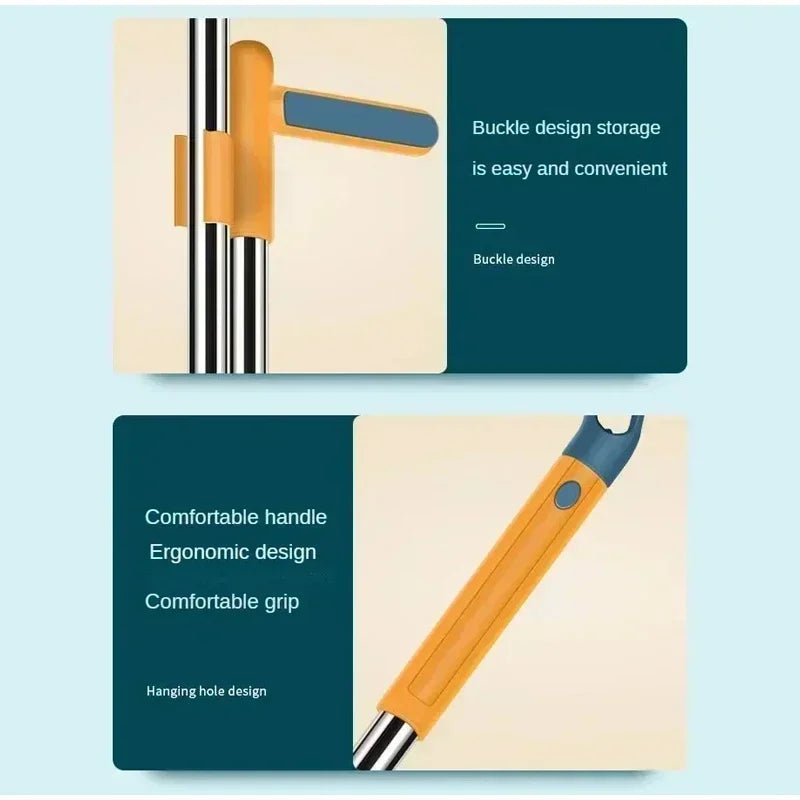 Foldable Broom & Dustpan Set