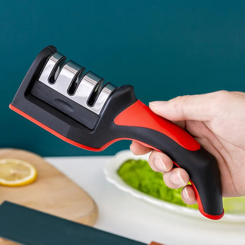 3-Stage Stainless Steel Knife Sharpener
