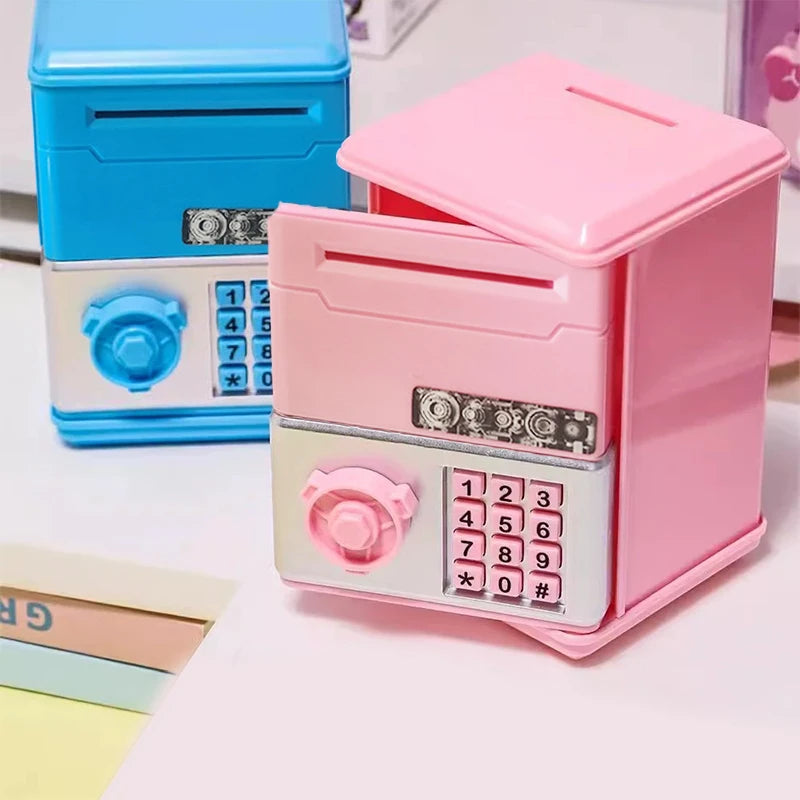 〔CC55〕Creative Mini Size Savings Bank Children's Storage Piggy Bank Girl Storage Box Toy Birthday Gift（button is unavailable）