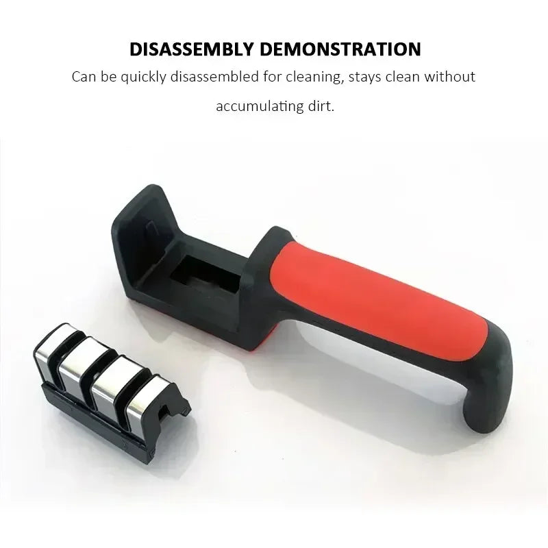 3-Stage Stainless Steel Knife Sharpener