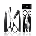 3-11PCS Eyebrow Trimmer Set Scissors Tweezers Eyebrow Razor Scraping Eyebrow Comb Razor Eyebrow Clip Makeup Tools Sets