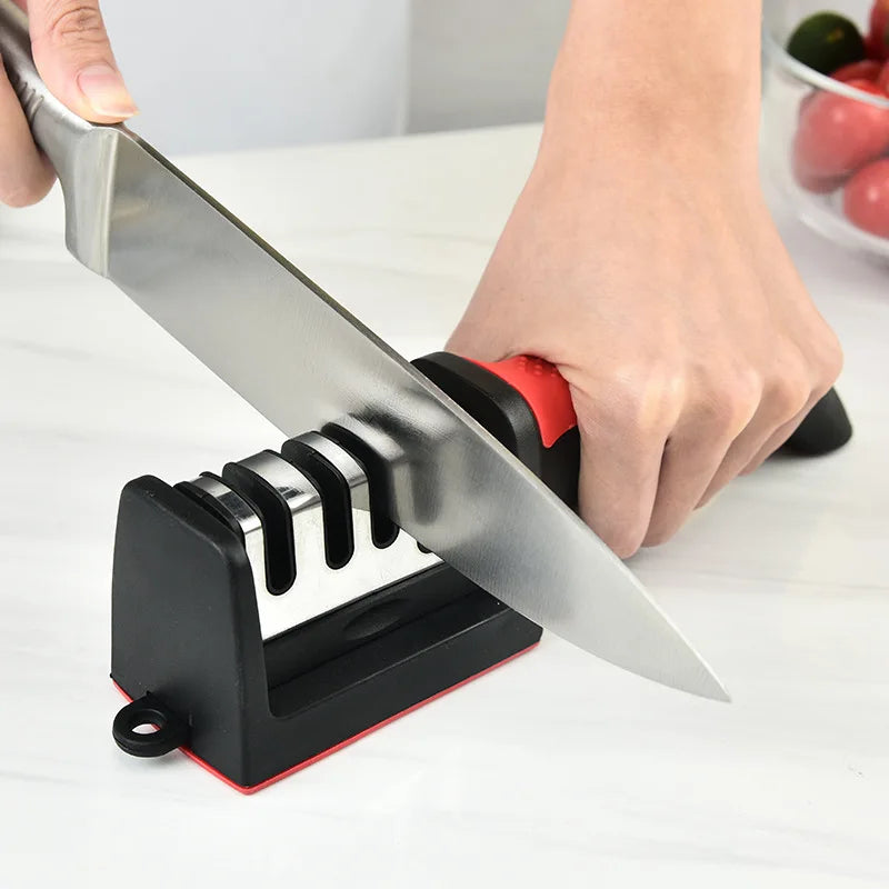 4-Stage Multi-Function Kitchen Knife Sharpener