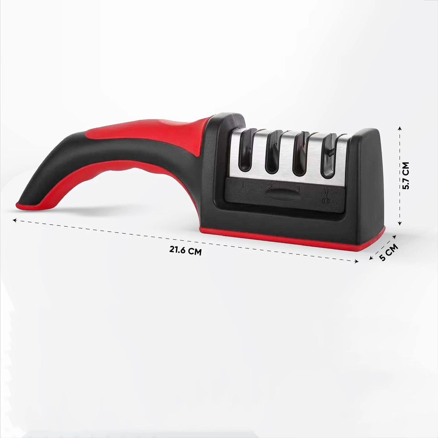 3-Stage Stainless Steel Knife Sharpener