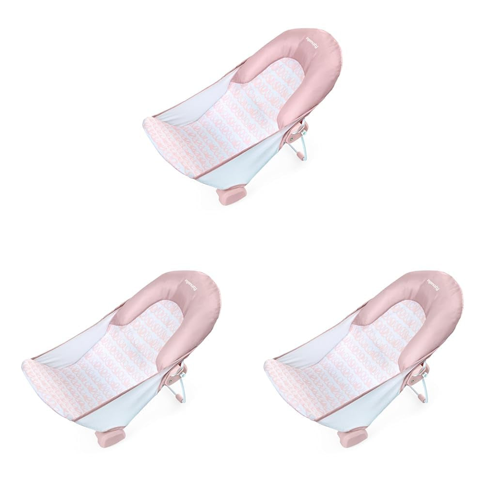 Foldaway 2-Position Bather, 2-Position Bath Support for Sink or Bathtub, for Ages 0-6 Months, up to 20 Pounds