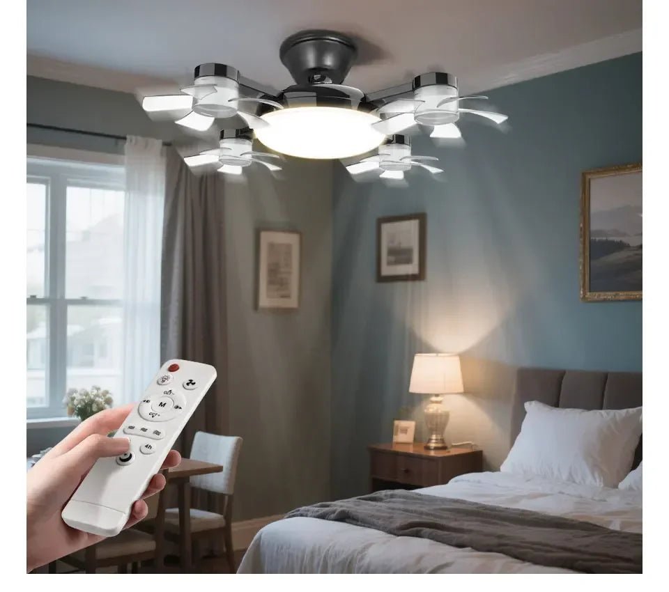 E27 2-in-1 Drone Design Ceiling Fan Light
