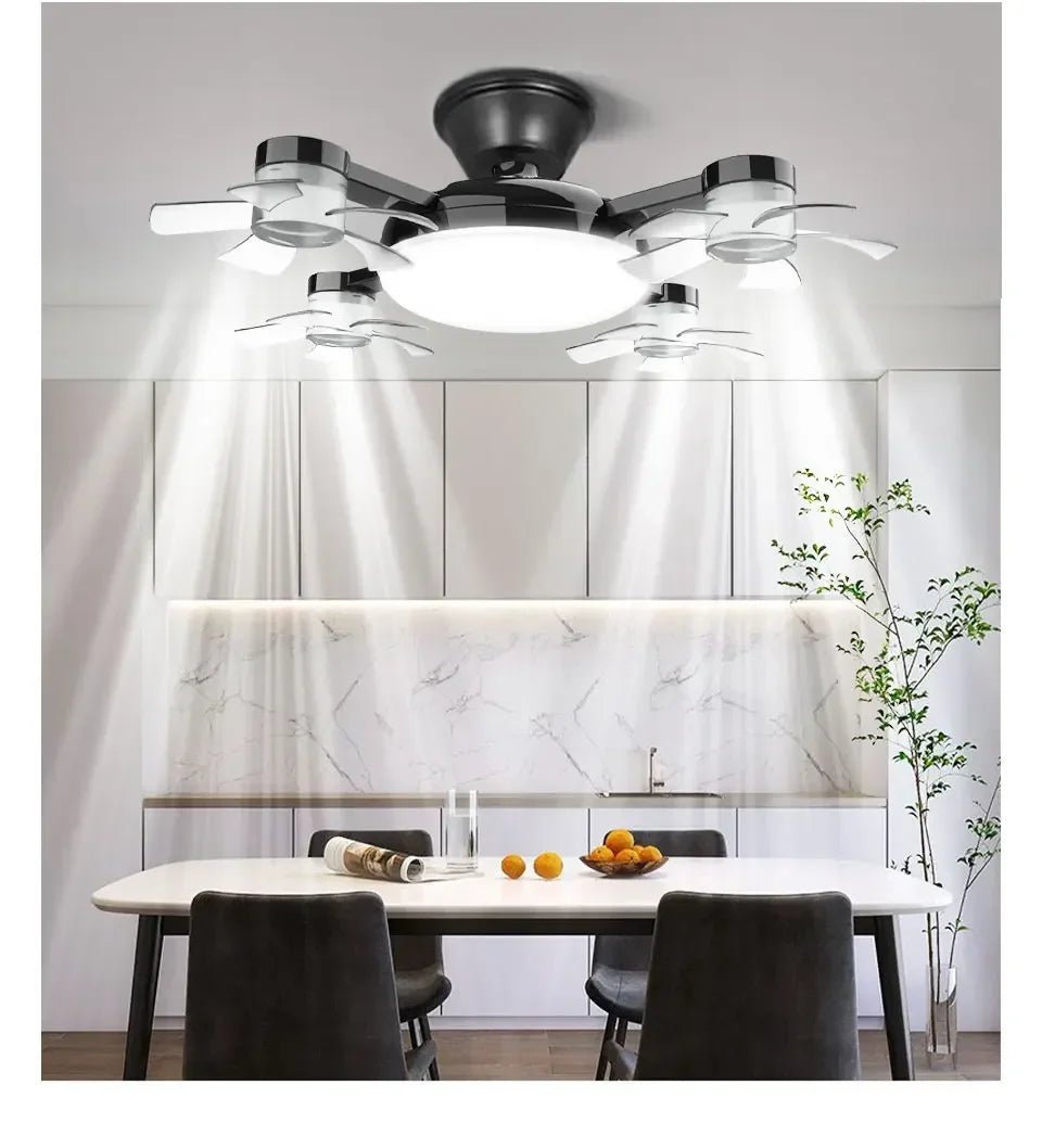 E27 2-in-1 Drone Design Ceiling Fan Light